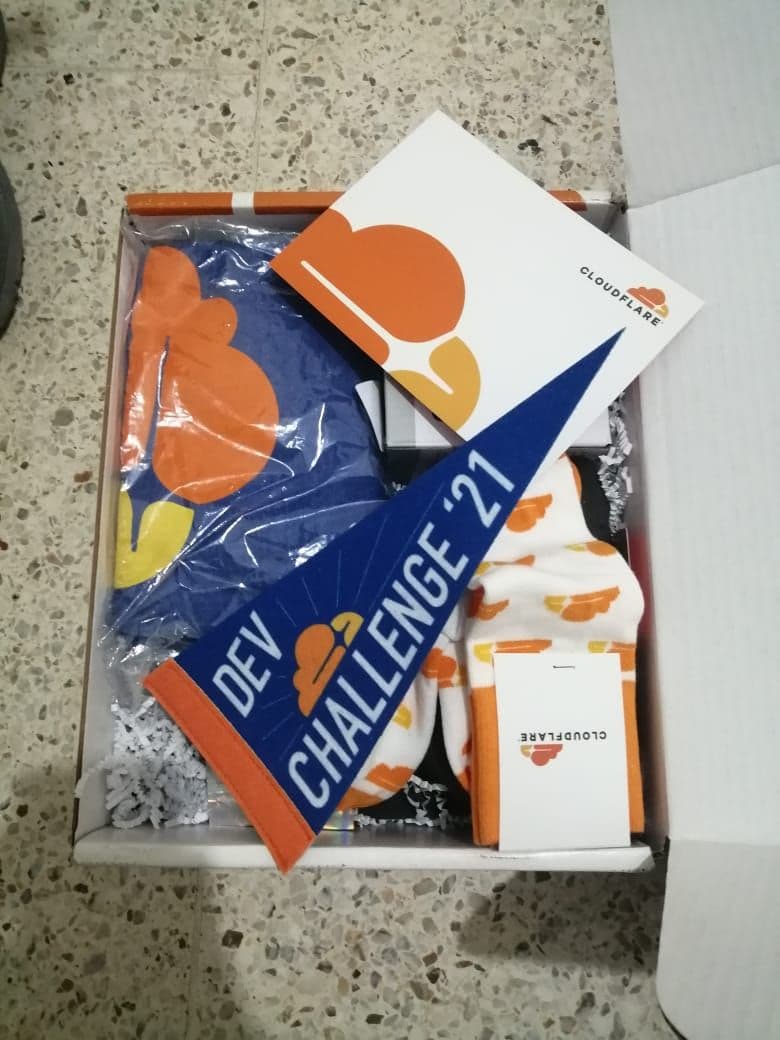 Cloudflare Dev Challenge 2021 goodies